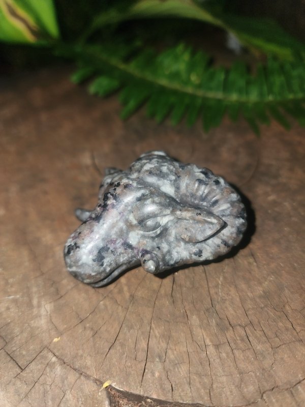 Yooperlite Ram Carving - Crystals Australia